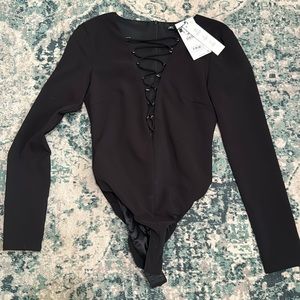 Zara Black Body Suit